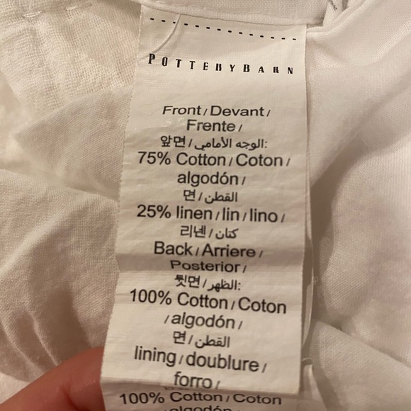 Pottery Barn White Cloud Cotton Duvet and Shams - Picture 4 of 5